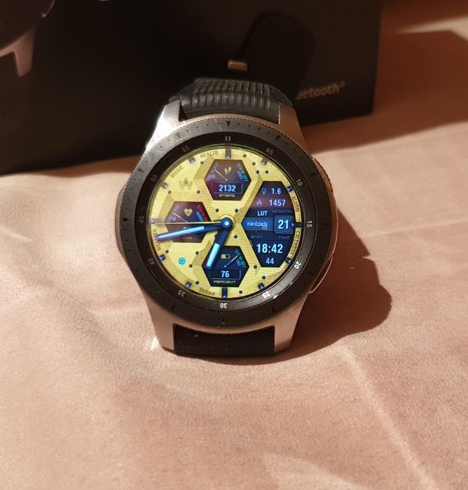 Zegarek smartwatch Samsung galaxy watch,gwarancja media expert