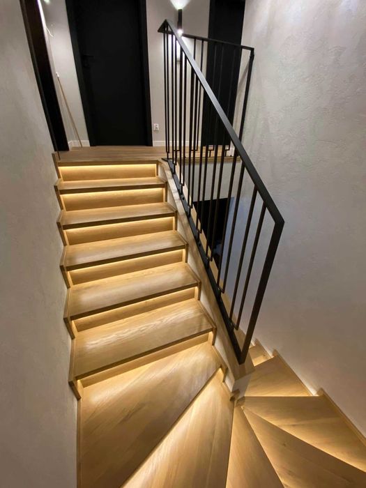 SCHODY drewniane samonośne i na beton RUDA ŚLĄSKA