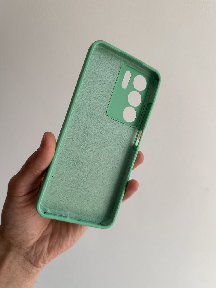 Etui Silicon 2mm zieleń do REALME 14X