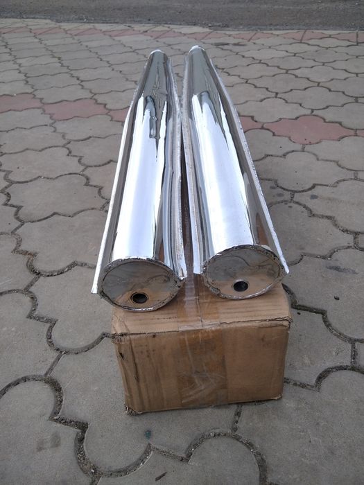 Труби нові глушителі Мт Днепр коліна Ціна за пару 2000 грн