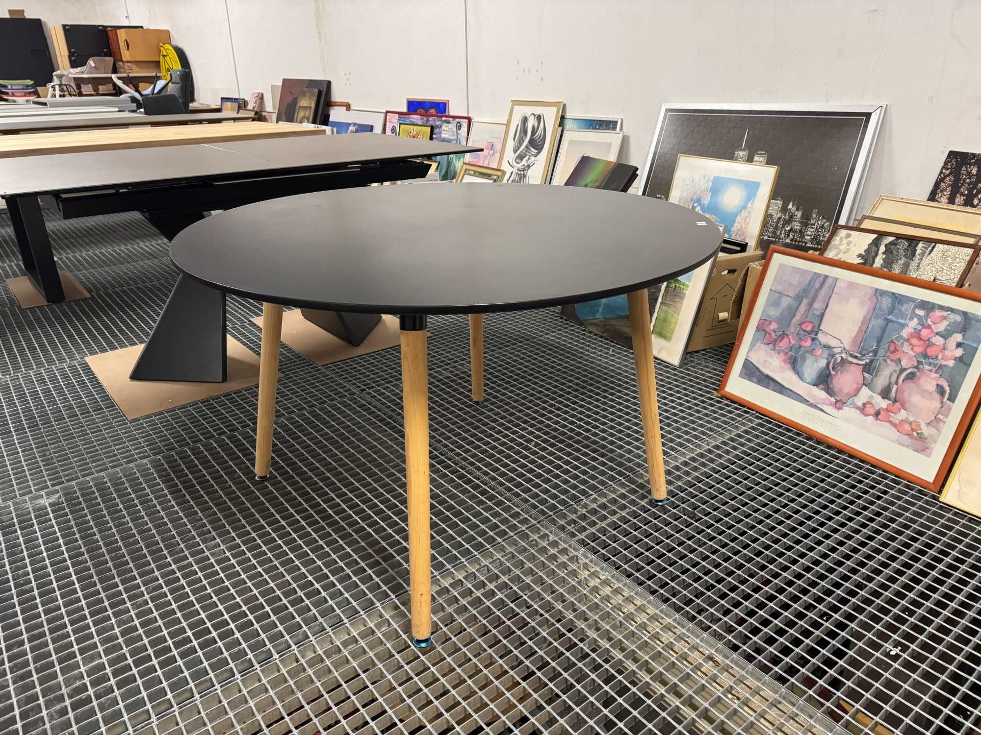 Stół okrągły stół do salonu stół do jadalni stół loft