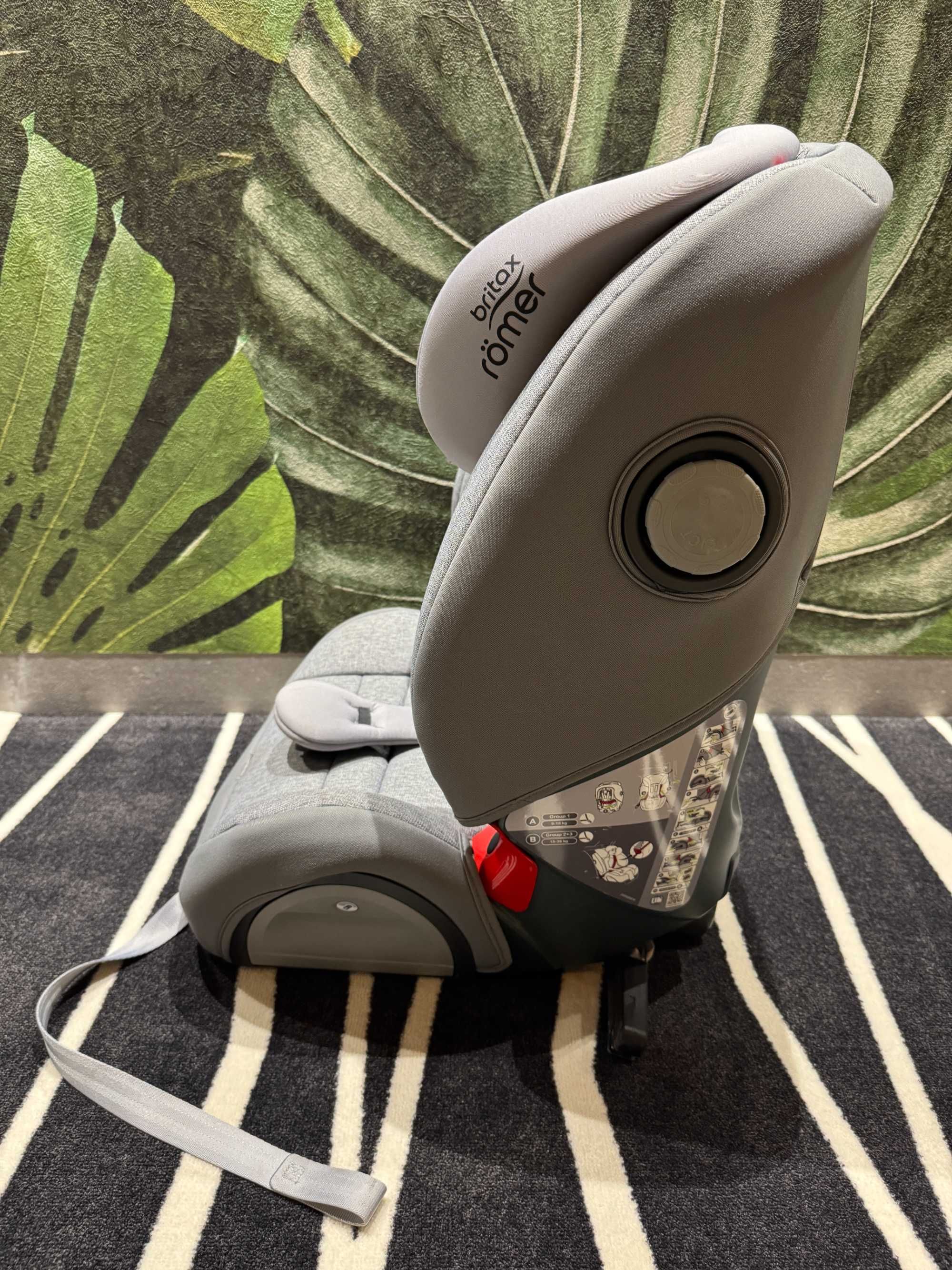 Fotelik samochodowy Britax Römer Evolva 1-2-3 SL 9-36 kg, stan bdb