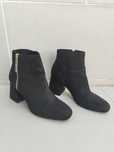 Botas Pretas salto alto Stradivarius