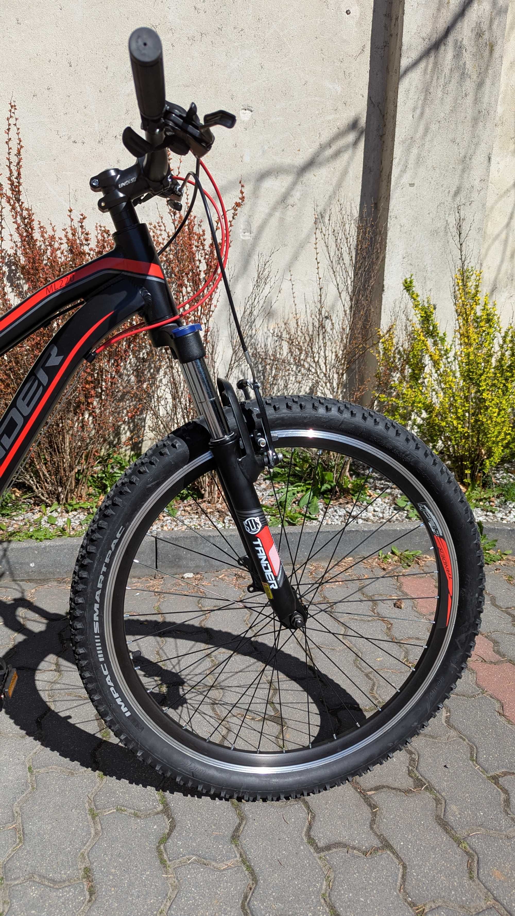 NOWY Aluminiowy rower MTB górski Tander 26" koła, juniorski