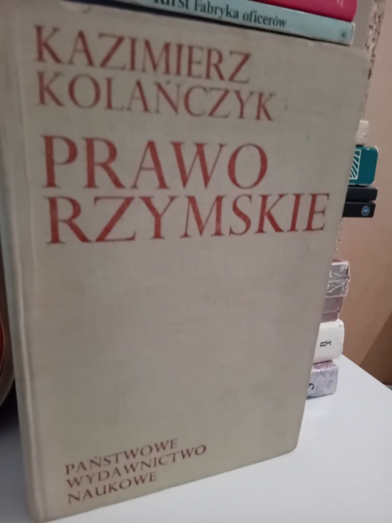 Kazimierz Kolańczyk Prawo rzymskie