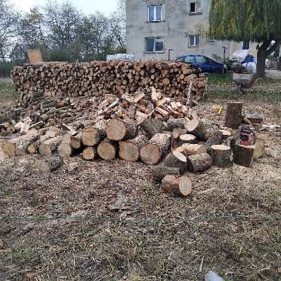Drewno opałowe, suche.