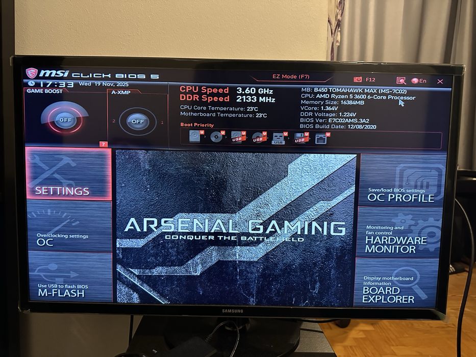 Pc gaming 5700xt + ryzen 5 3600