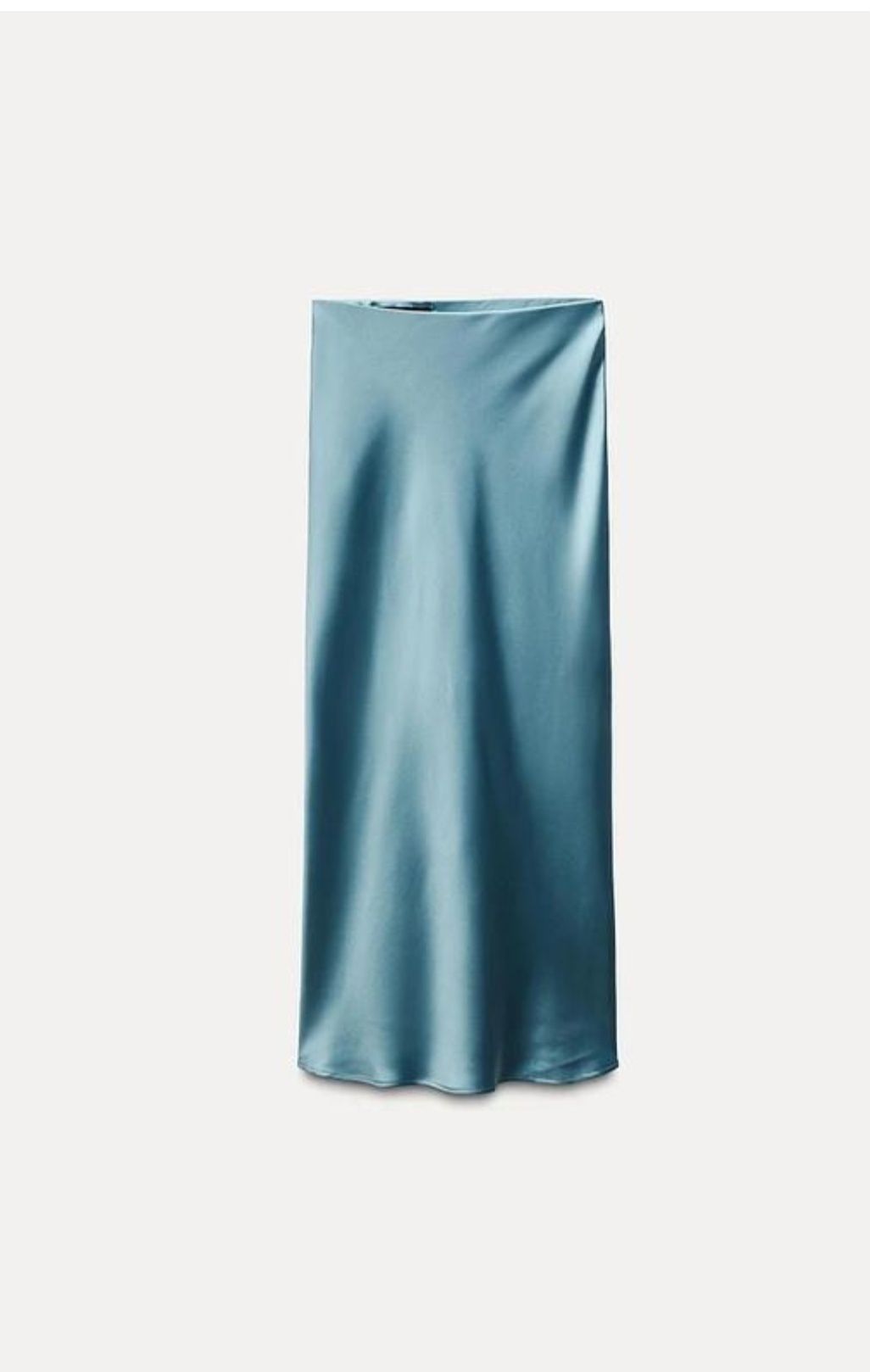 Атласна спідниця Zara  XL