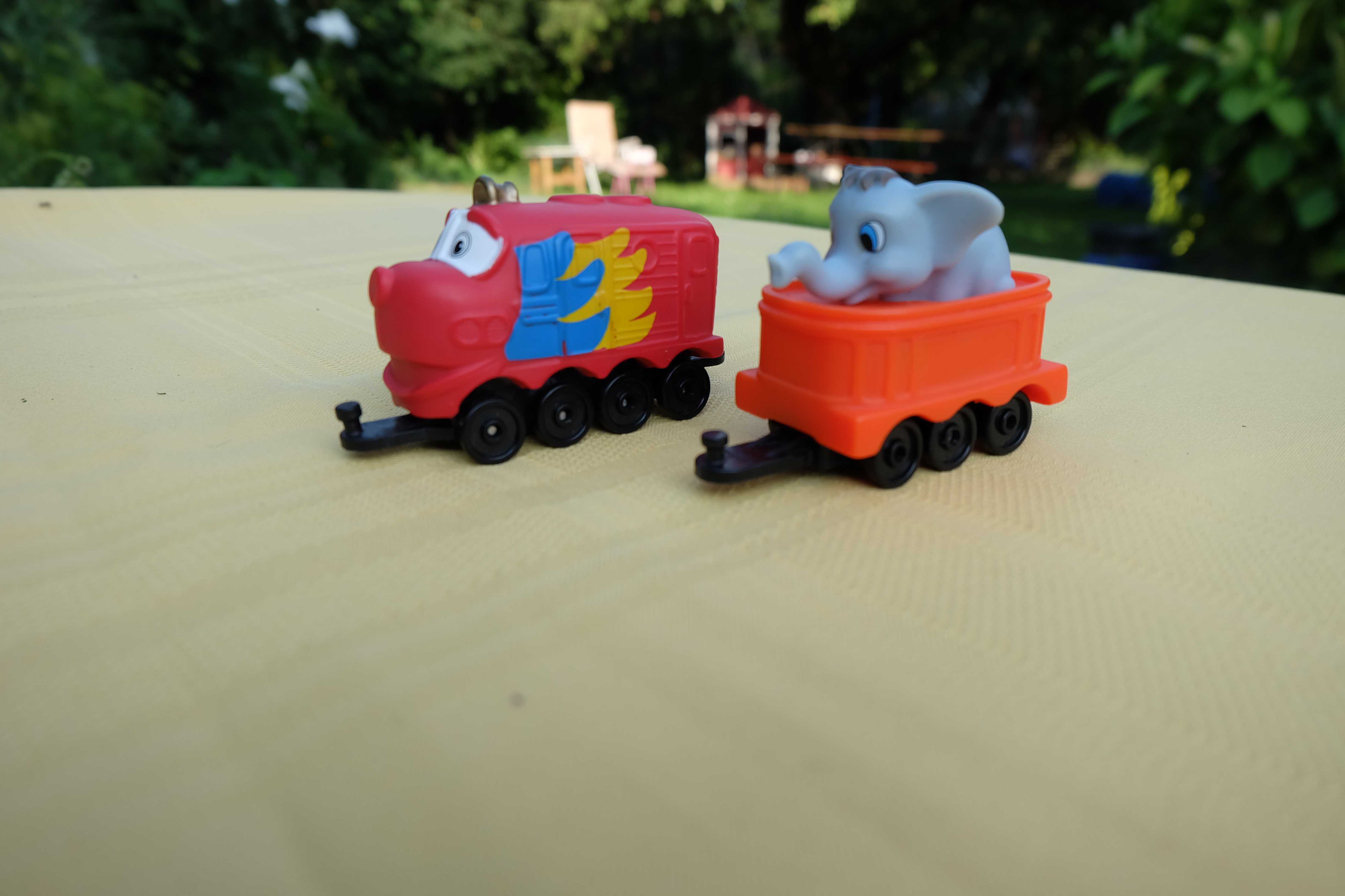 Stacyjkowo lokomotywa Wilson wagonik ze słonikiem Chuggington 38561...