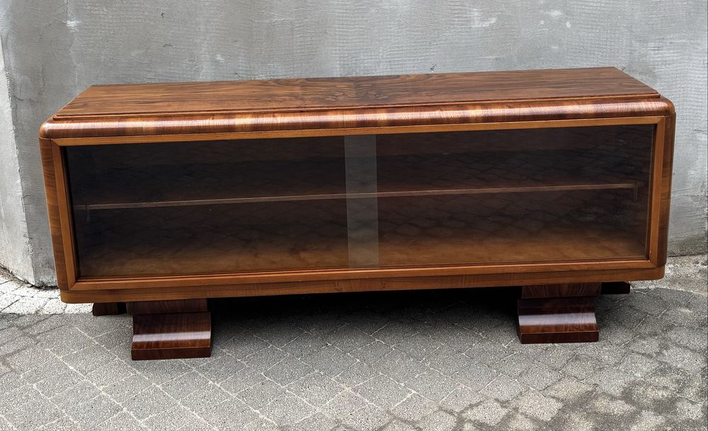 Komoda/Szafka RTV Orzech 140 Art-Deco Antyk Po Renowacji Idealna
