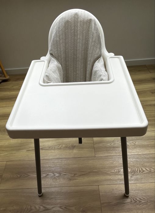 Cadeira de refeicao bebe + almofada de apoio + pousa pes