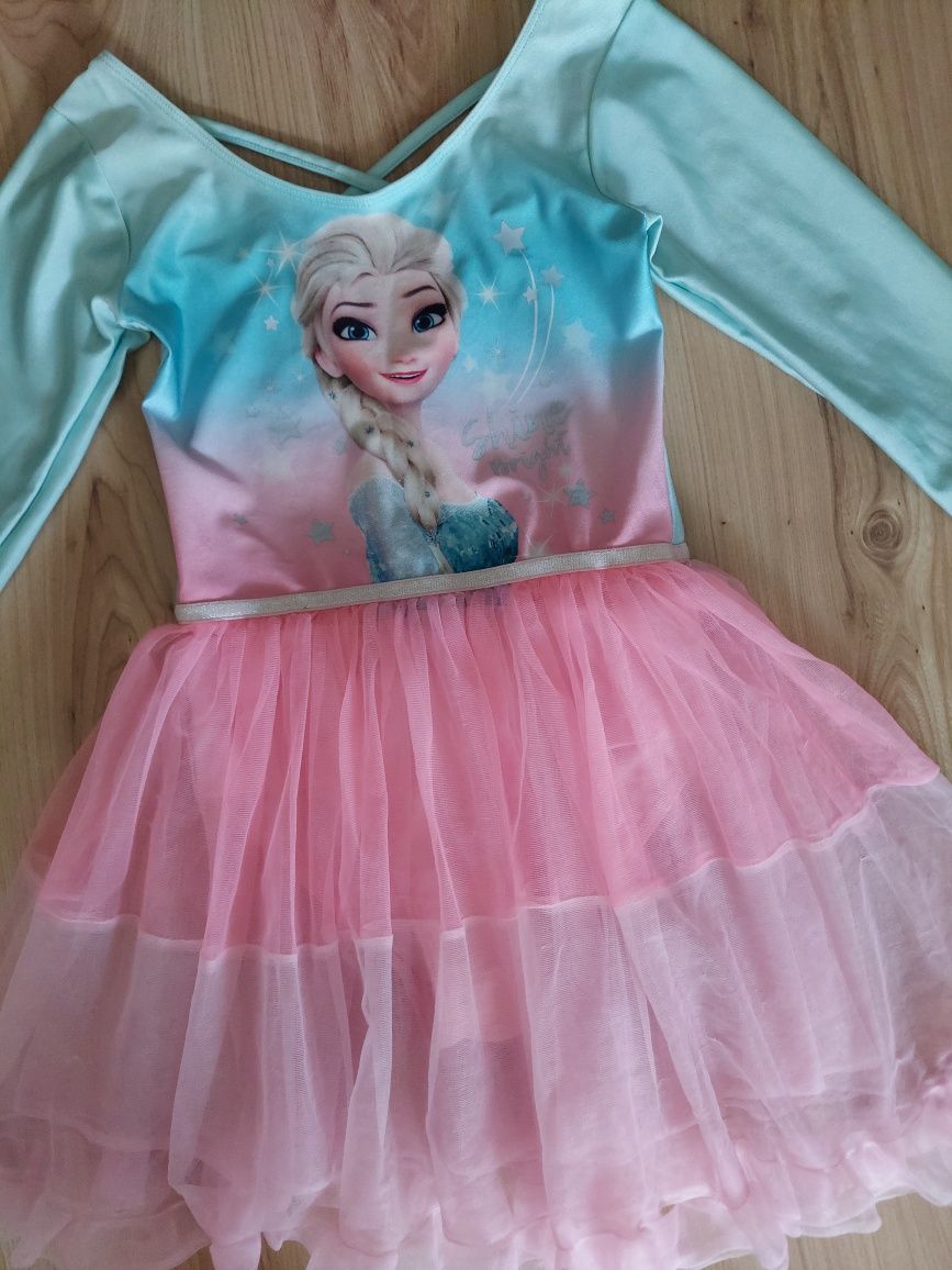 Sukienka na balet, tańce Elsa