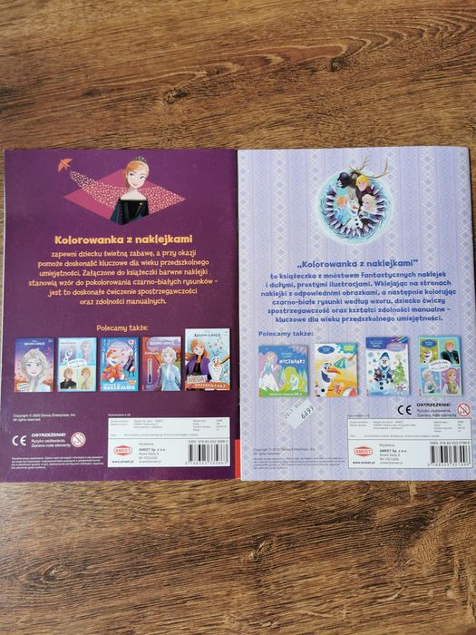 Kolorowanki Elza Kraina Lodu 2 sztuki