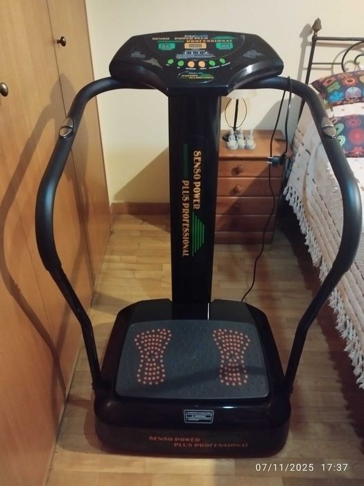 Plataforma vibratória Erika Health Sensor Power Plus Professional