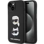 Etui Karl Lagerfeld Silicone Karl&Choupette Head na iPhone 15 Plus / 1