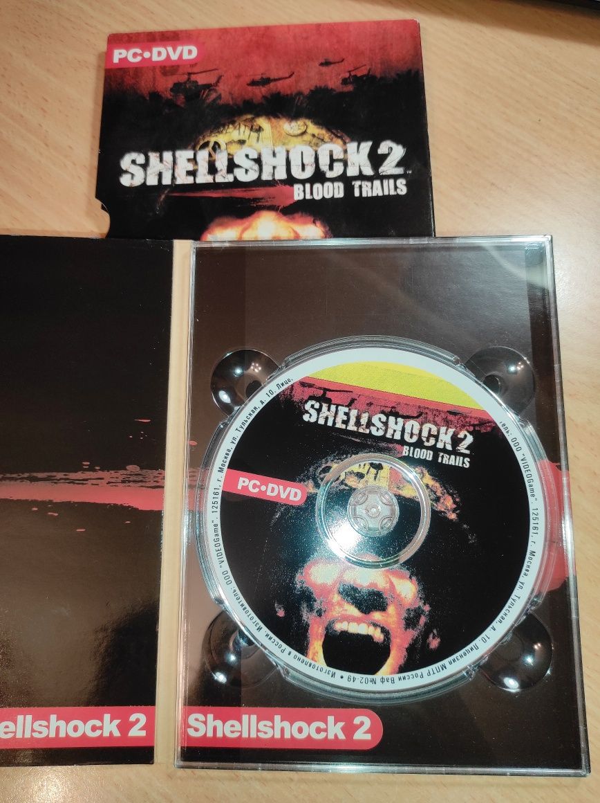 DVD диск игра Shellshock 2