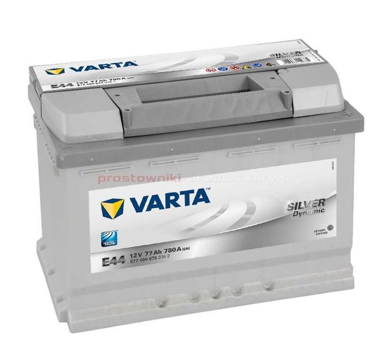 Akumulator VARTA SILVER 77Ah 780A E44 Wyzwolenia 3A
