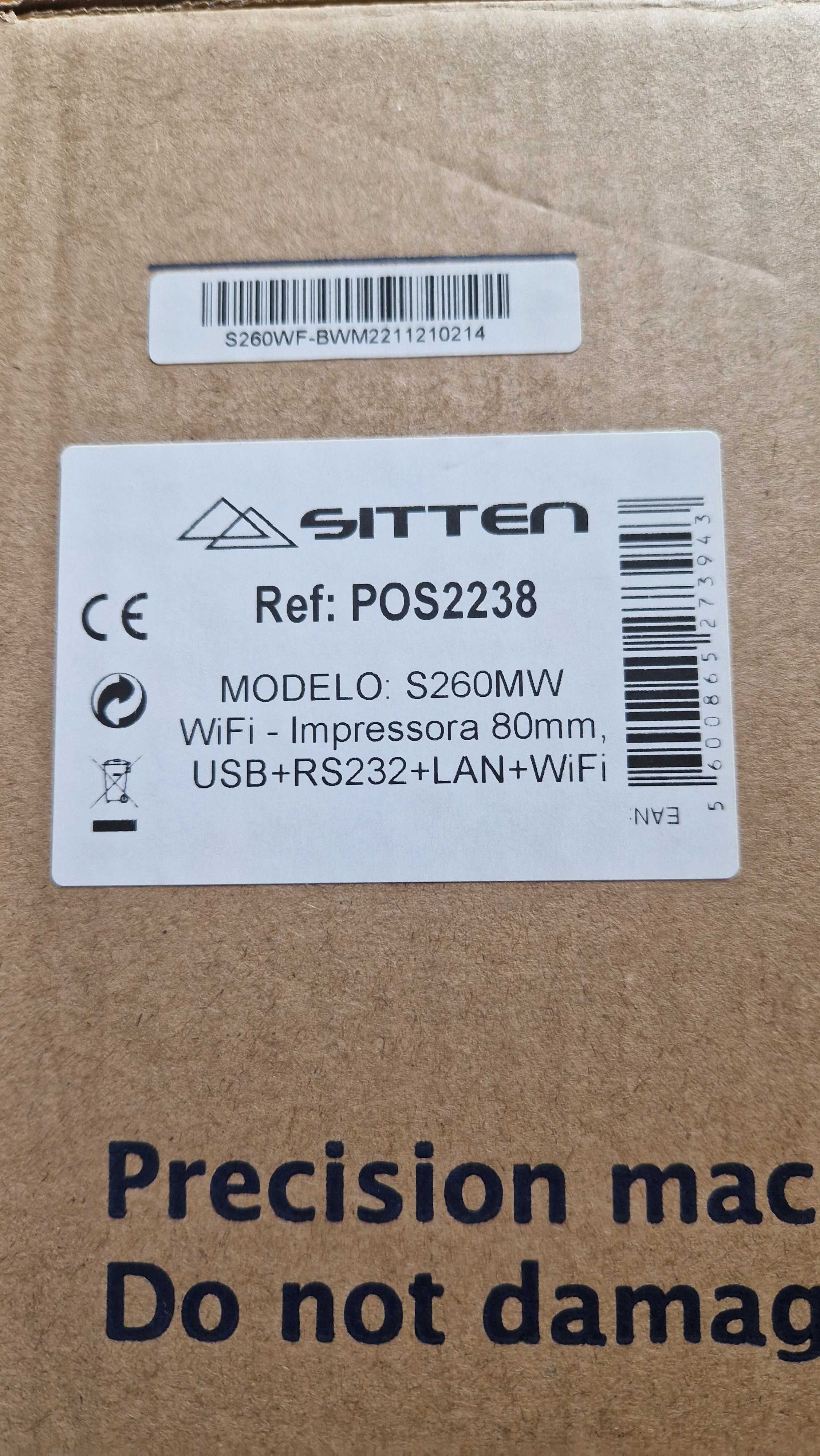 Impressora térmica sitten POS2238 modelo S260MW