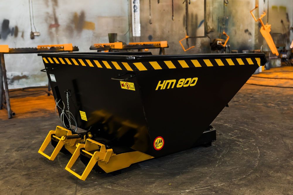 Koleba / Kontener samowyładowczy / Kontener 800L