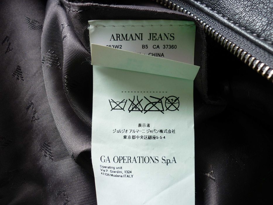 Elegancka damska duża torebka ARMANI JEANS grafitowa wysyłka gratis