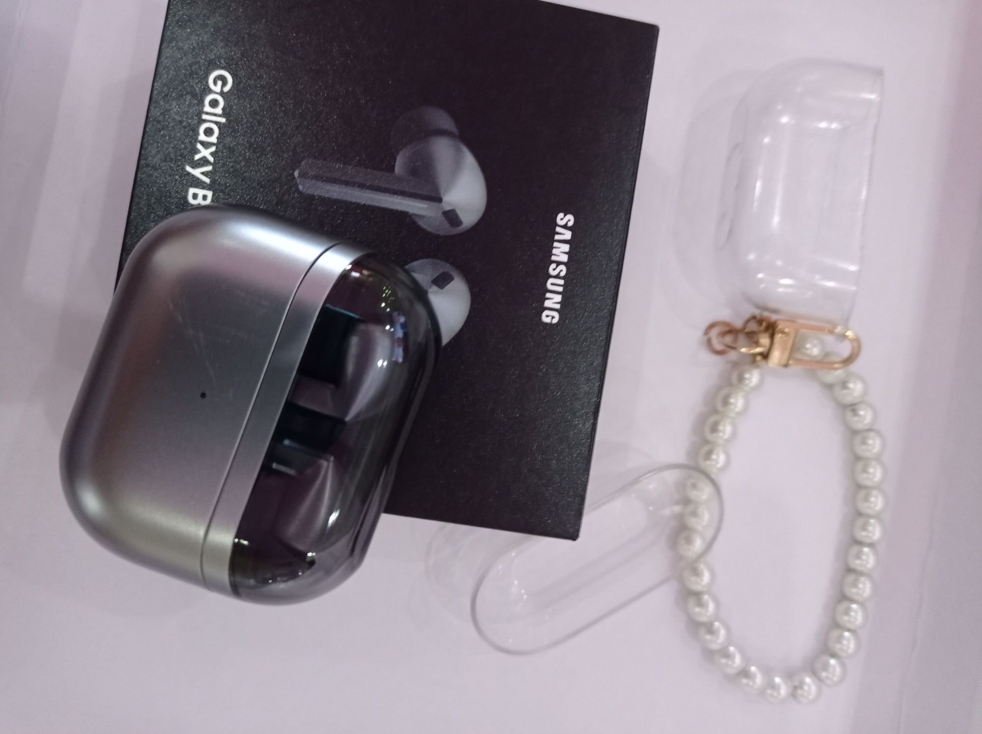 Б/У Навушники Samsung Galaxy Buds3 Pro (SM-R630NZAASEK) Silver