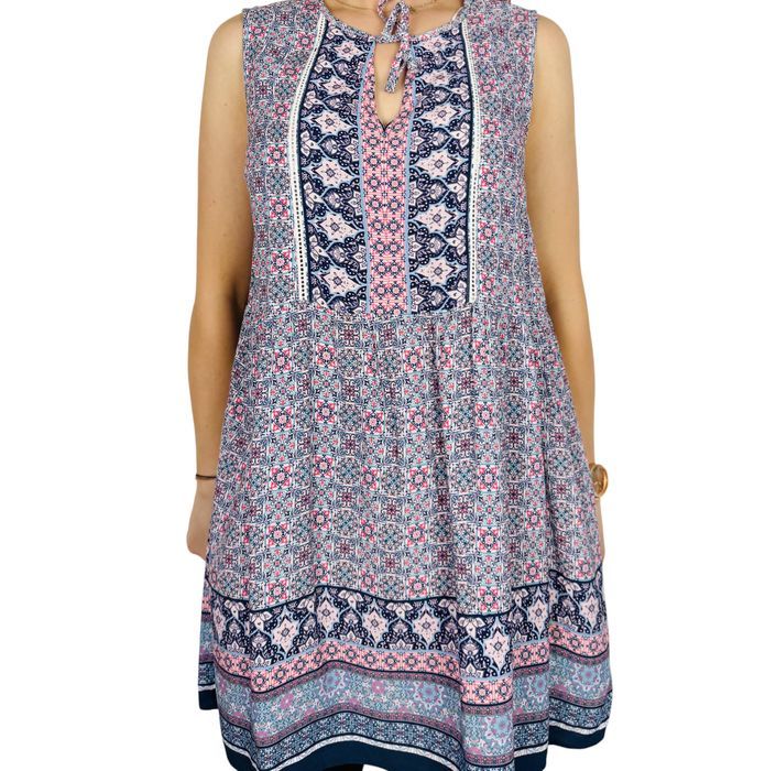 Wzorzysta tunika boho XL 42 TU