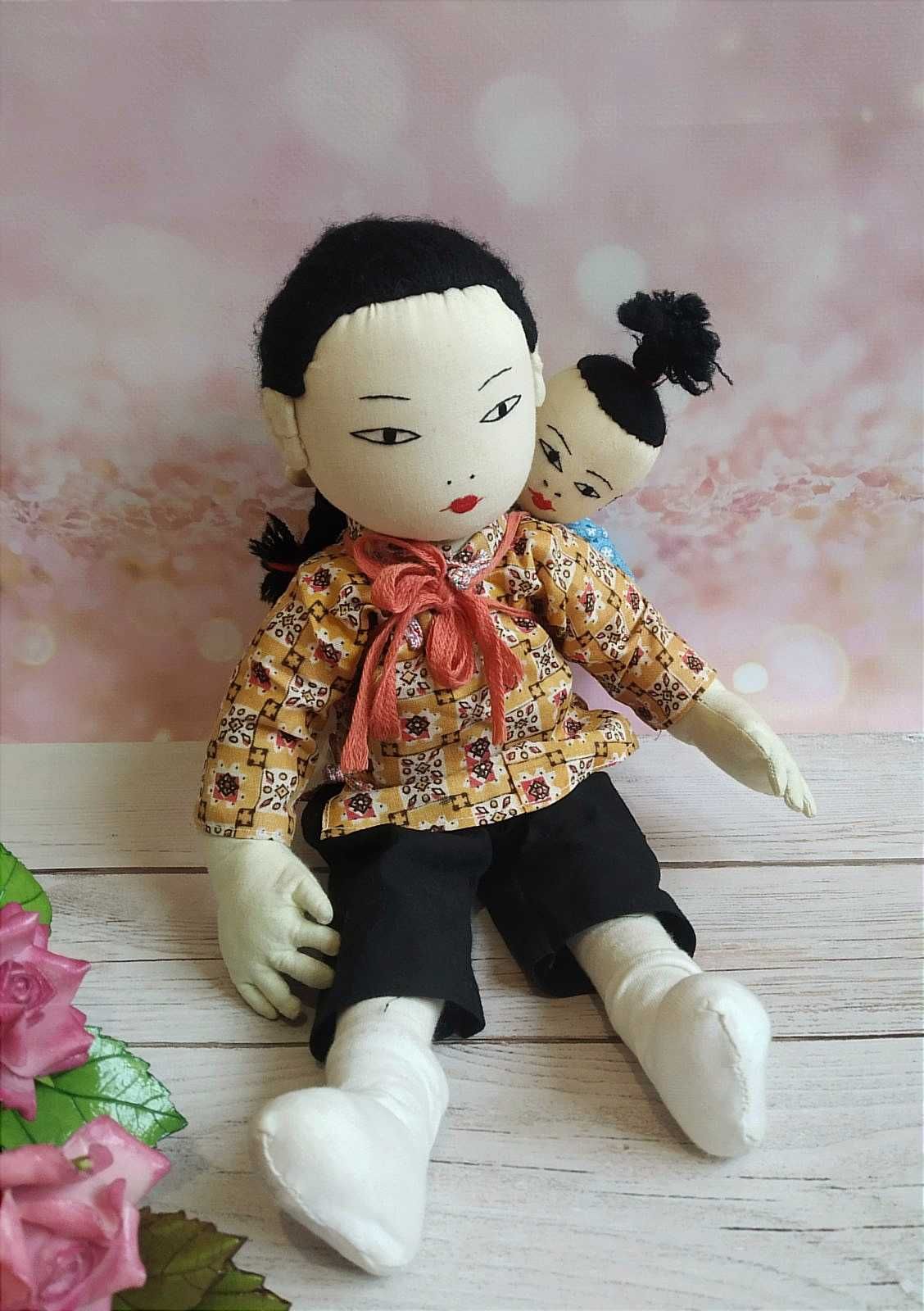 ADA LUM Ада Лам Винтажные азиатские тканевые куклы 1950 год