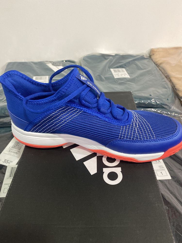 Calcado Adidas Mulher Azul Real Tamanho 38.2/3