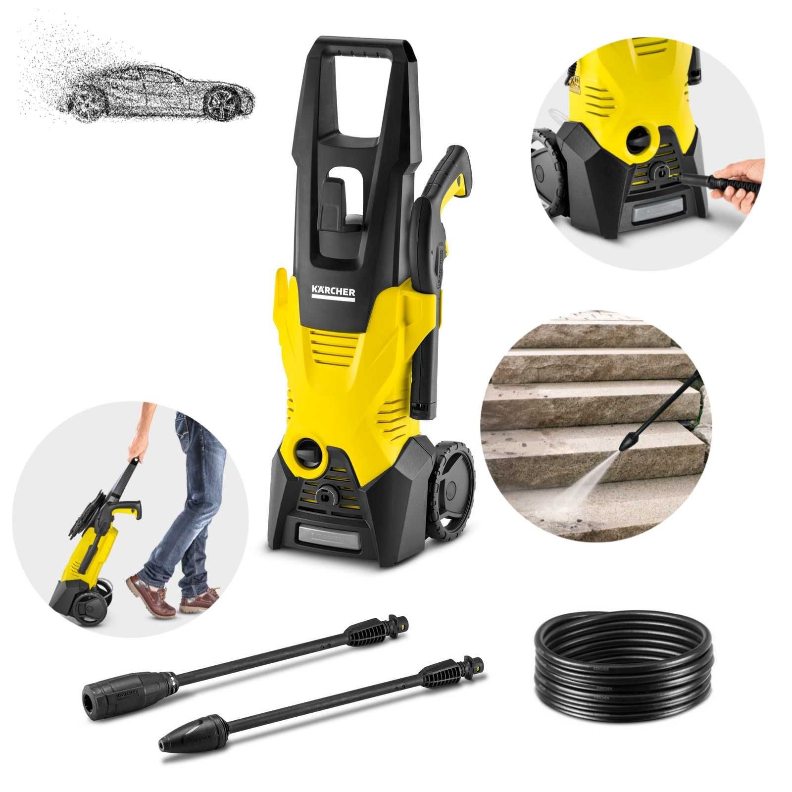 MOCNA Myjka ciśnieniowa Karcher K3 Quick Connect 20bar 1600W