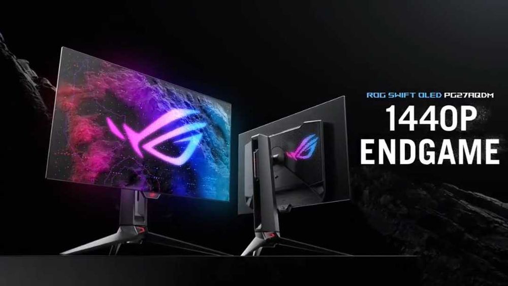 Monitor Asus 26.5" ROG Swift PG27AQDM OLED QHD 240Hz