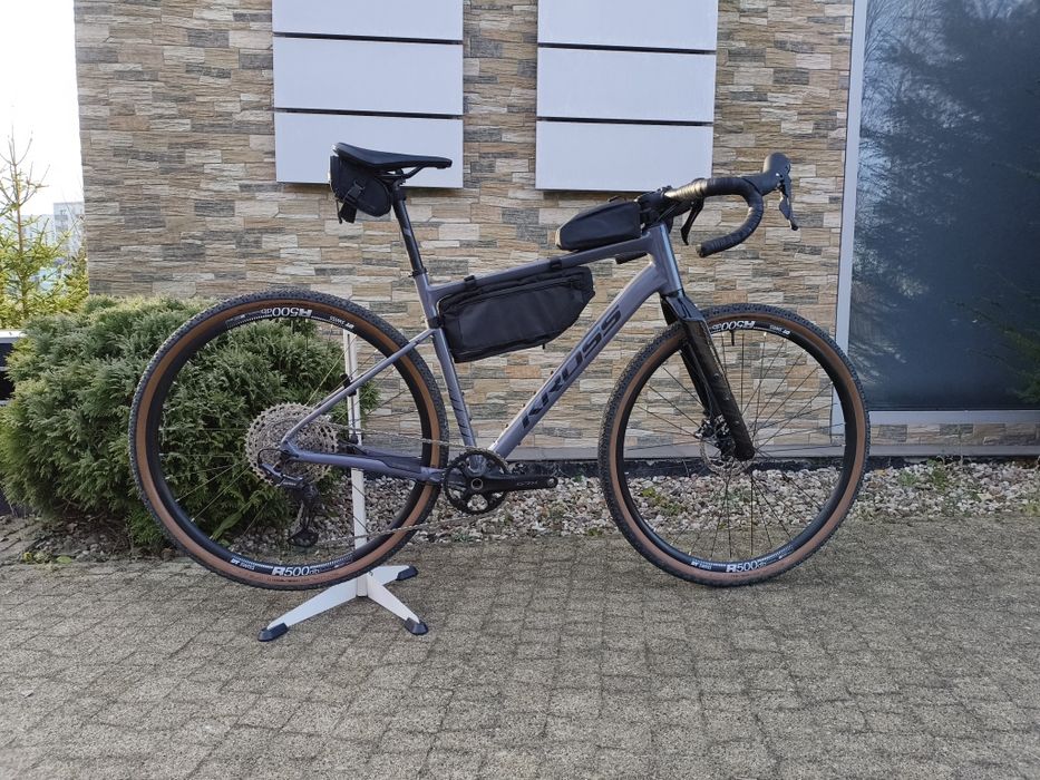 Gravel Kross Esker 5.0 r. L 2025 Shimano GRX 1x12 sakwy