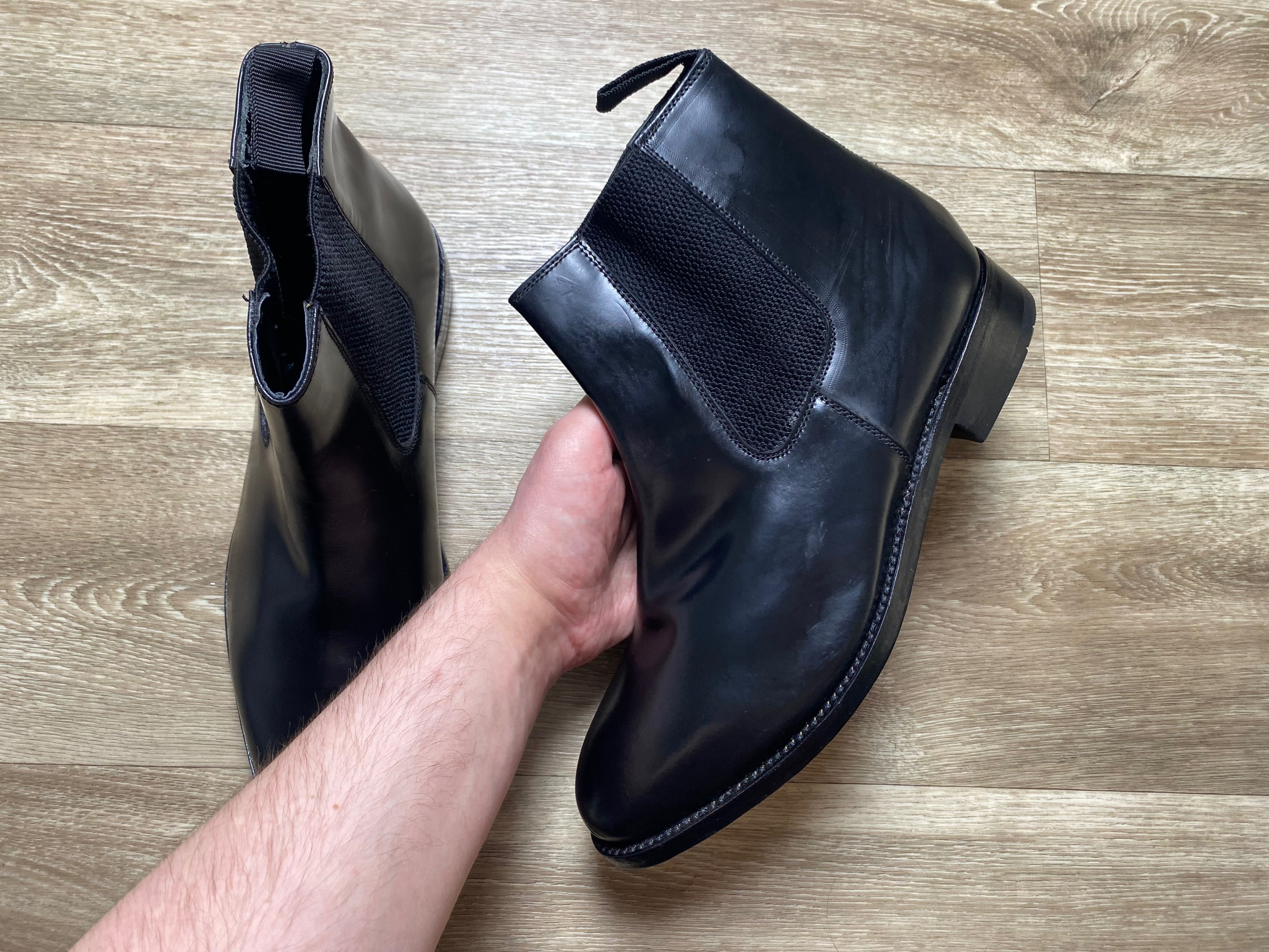 Шкіряні Чоловічі Челсі Samuel Windsor Handmade EU 44