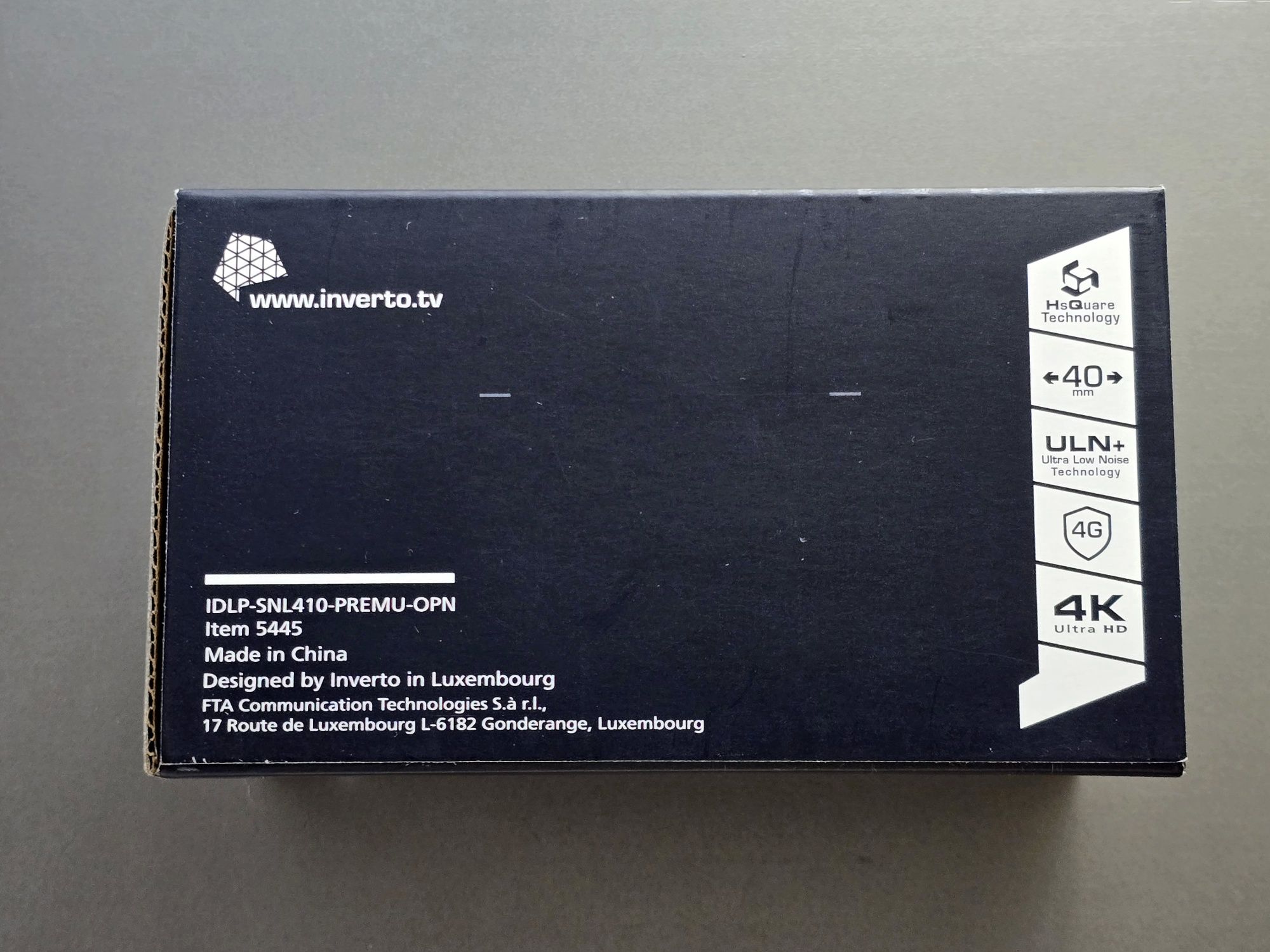 Konwerter satelitarny Inverto Premium Single Universal 40mm PLL LNB