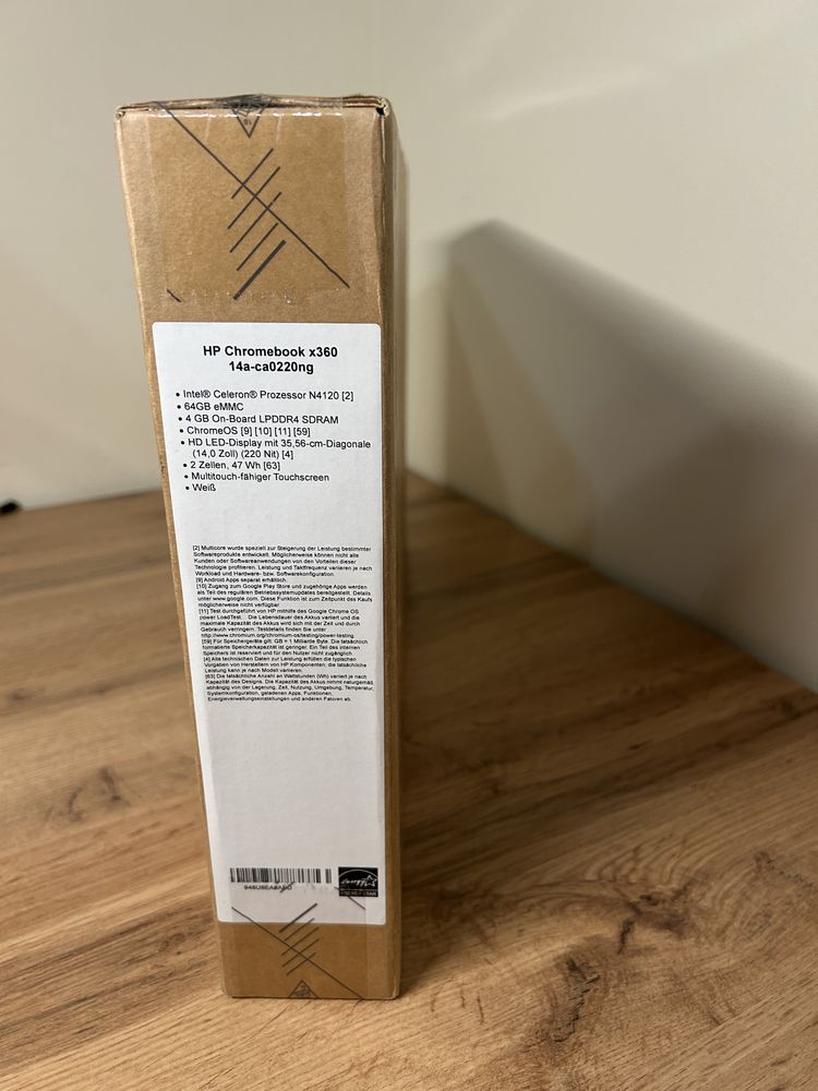 Ноутбук 14" HP Chromebook x360 14a-ca0220ng