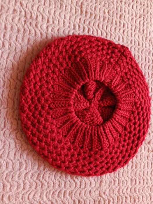 Beret   czerwony