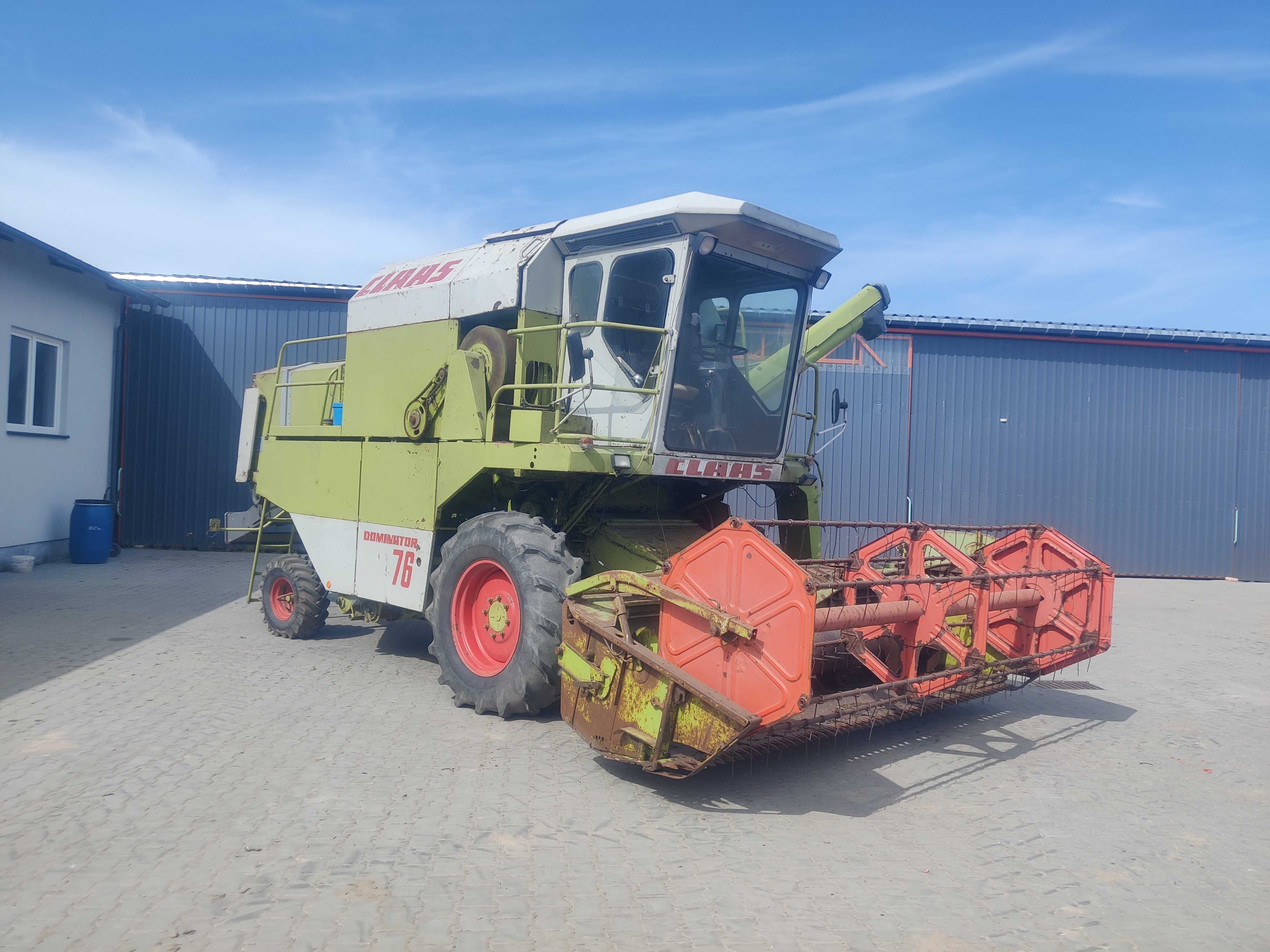 Kombajn zbożowy Claas dominator 76