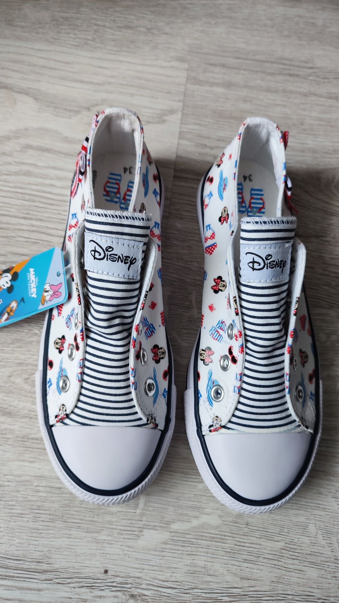 Buty dziewczęce trampki Disney Mickey Disney 34