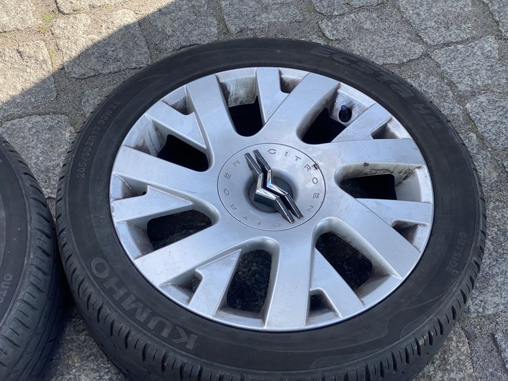 Alufelgi 17 Citroen C4 C3 opony 205/50 R17 koła 4x108