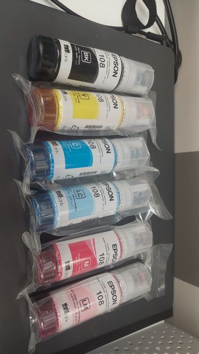 Tusze Oryginalne Epson 108 70ml zestaw