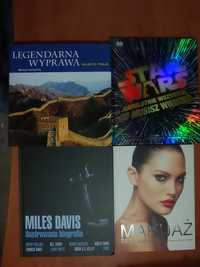 4 książki Miles Davis ilustrowana biografia Star Wars Makijaż
