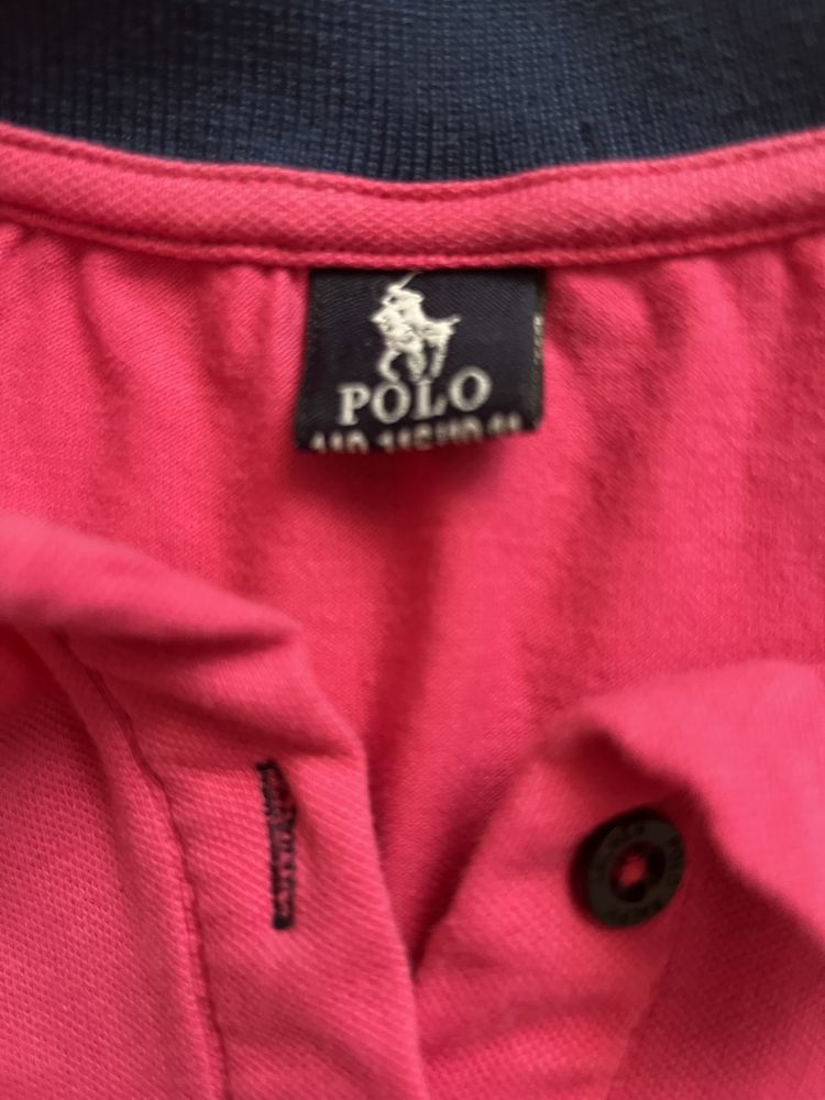Sukienka różowa Polo