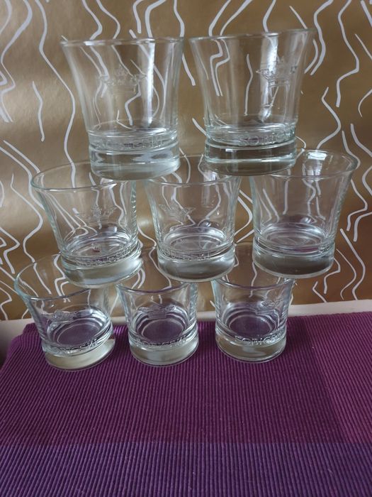 Szklanki Sobieski 8sztuk