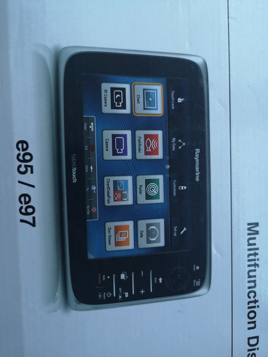 Raymarine ploter map, echosonda