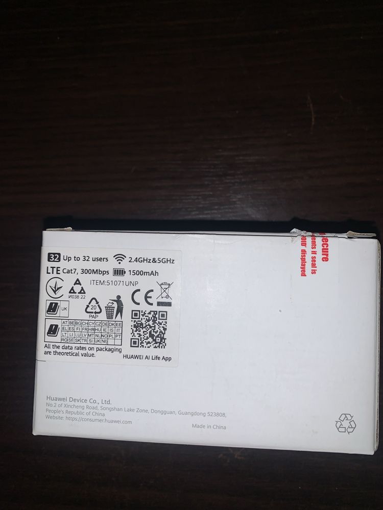Bezprzewodowy do 32 uzytkownikow Router Huawei E5783,230a