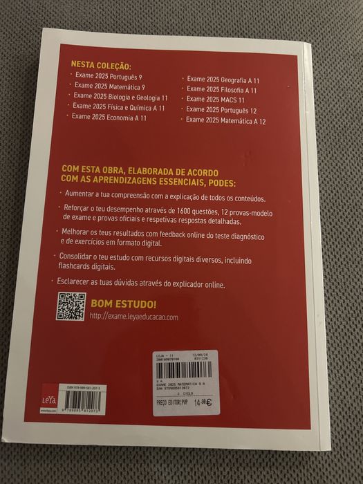 Exame 2025 - prova final de matematica 9 ano