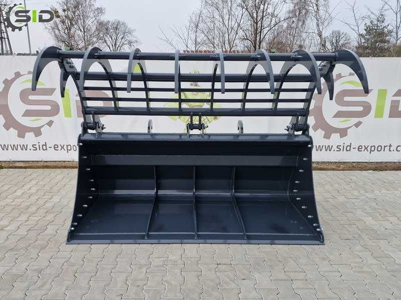 Łyżko krokodyl ząb palony XL 2,2 m, 1,67 m3 SID