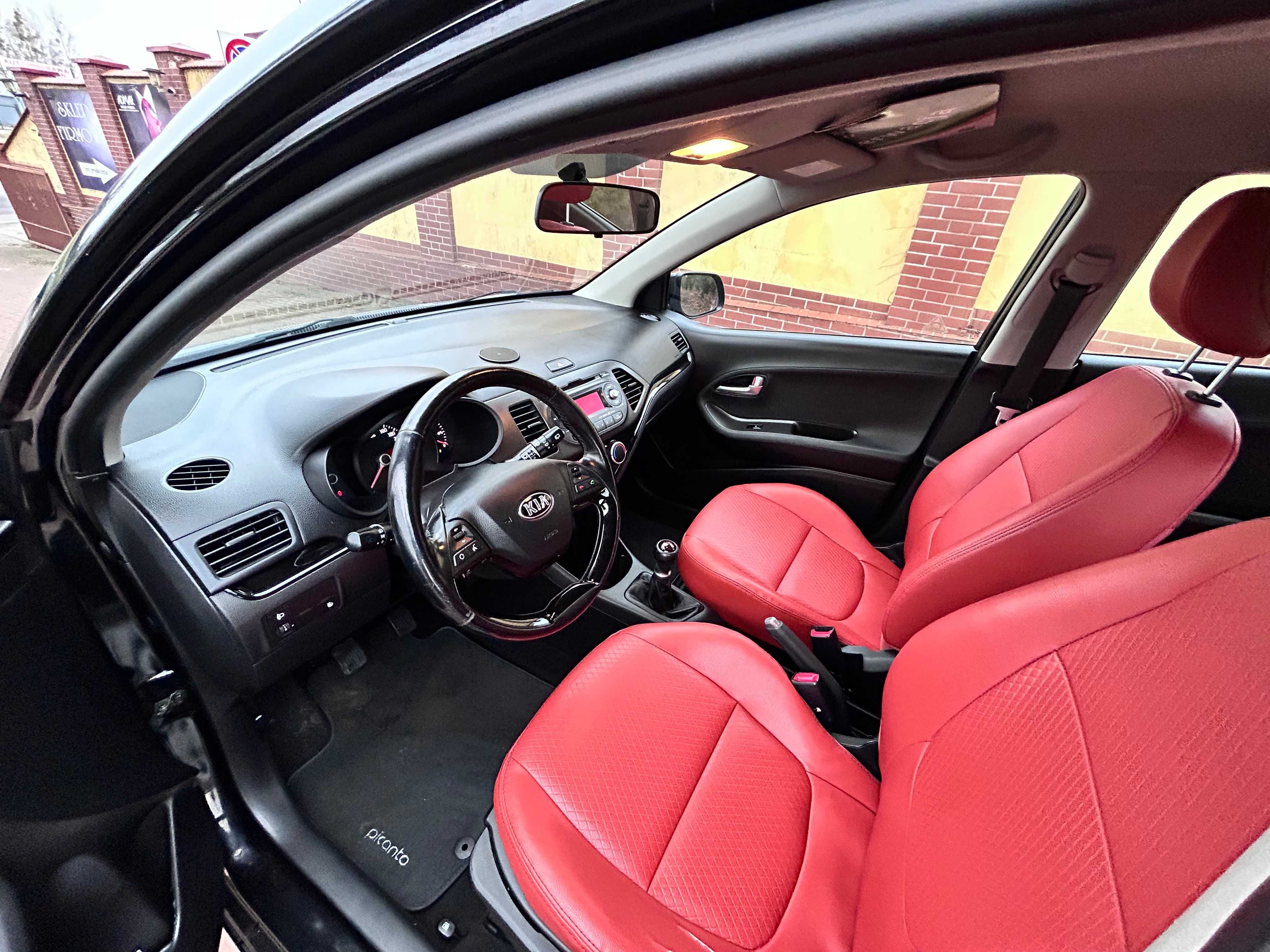 Picanto XL bezwypadkowe skóry grzana kierownica fotele klima zamiana