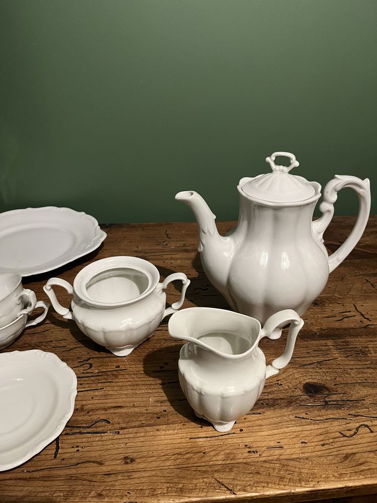 Serwis porcelana Walbrzych Maria Teresa Cral, talerz Tielsch Walbrzych