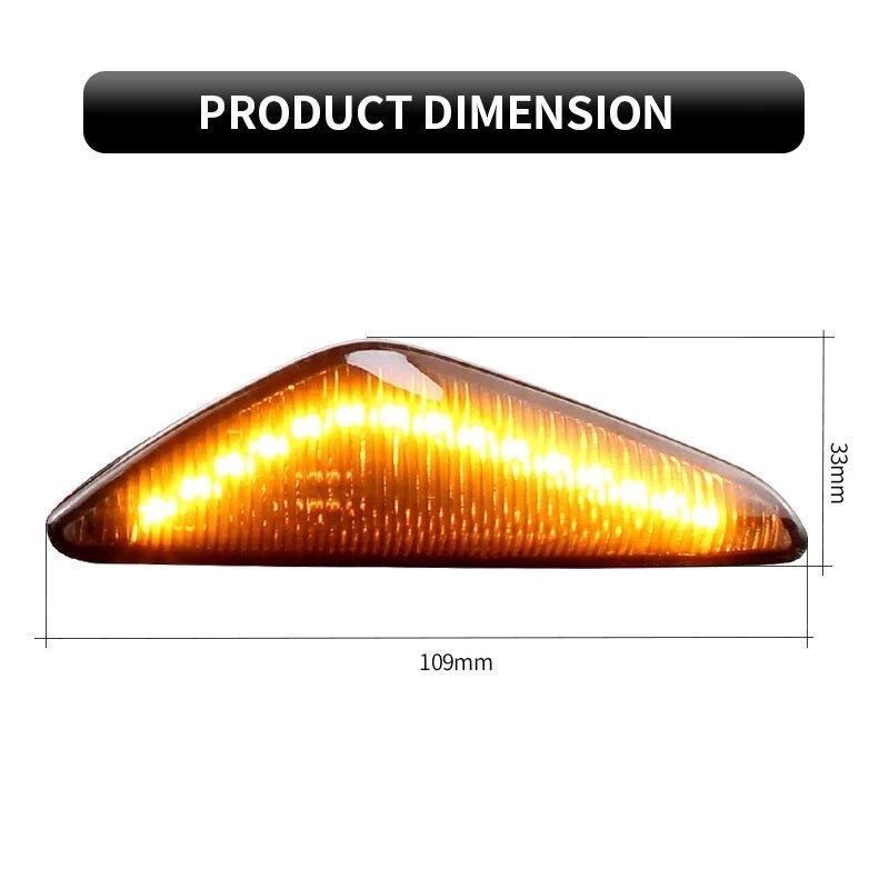 Черные LED поворотники BMW X5 X3 X6 E70 E71 F25