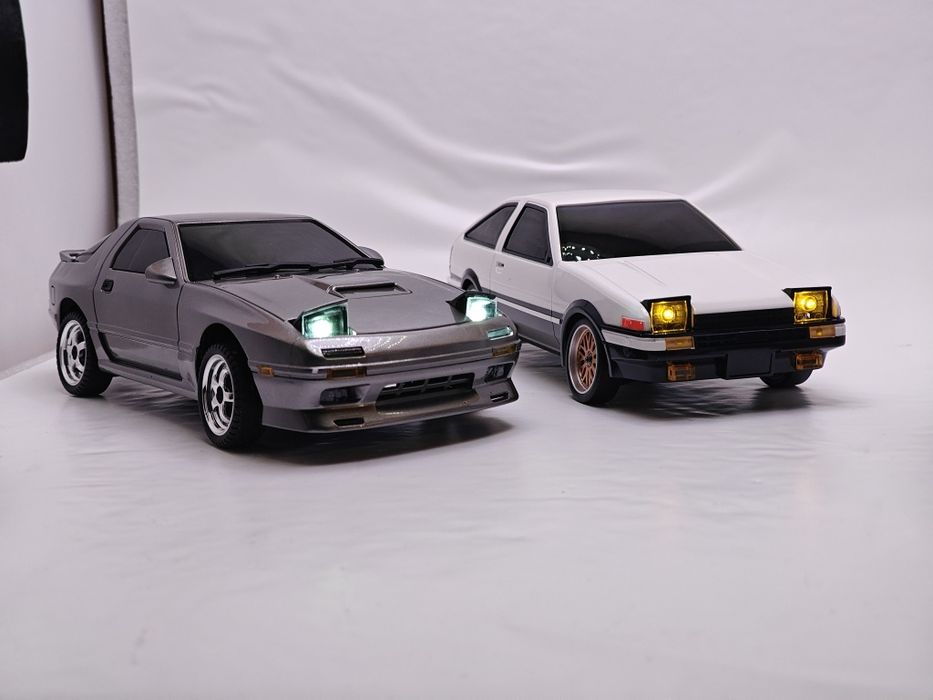 Auto RC do driftu 1/18 LDRC Red zdalnie sterowany z żyroskopem MAZDA